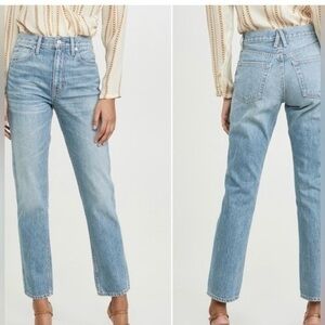 SLVRLAKE Light Blue Straight Leg Jeans
